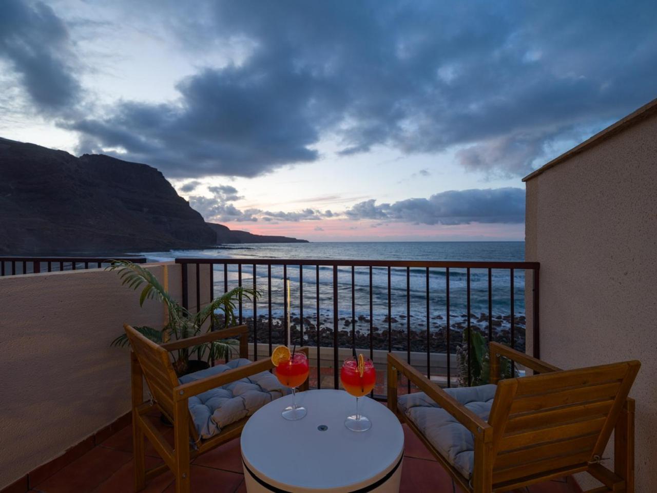 Giraud II - Secluded Beachfront Duplex Santa Maria de Guia de Gran Canaria 外观 照片